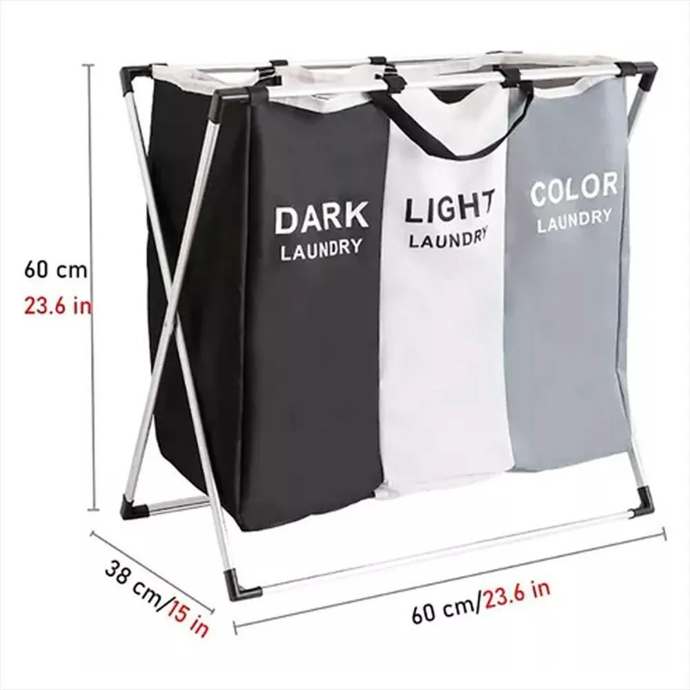 Cesta para ropa sucia 3 colores