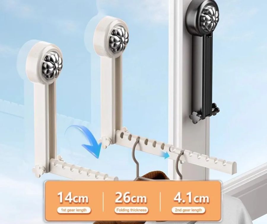 Tendedero de ropa plegable